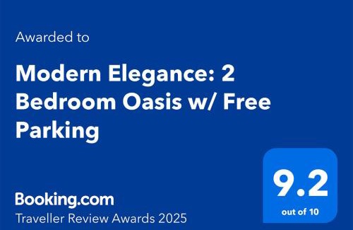 Epping Apartment | Modern Elegance: 2 Bedroom Oasis w/Free Parking