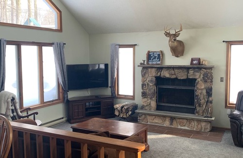 Gouldsboro House | Modern Family Friendly Mountain Home in Award Winning Big Bass Lake Community