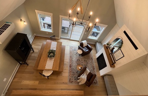 Bristol House | Modern family-friendly home with private beach access on Newfound Lake