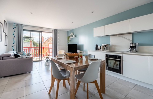 Pleneuf-Val-Andre Apartment | Modern flat for 4 within walking distance of the beach