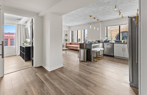 Wholesale District Apartment | Modern Flat off Meridian - Walk Anywhere Downtown