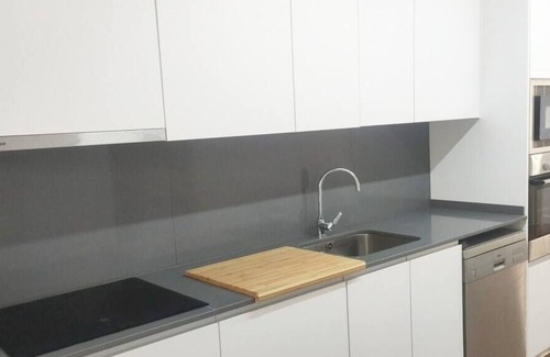 Playa de Almarda Apartment | Modern flat with swimming pool
