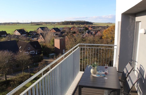 Schillig Apartment | Modern, high-quality vacation apartment, sauna, large balcony, close to the beach