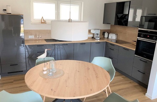 Schillig Apartment | Modern, high-quality vacation apartment, sauna, large balcony, close to the beach