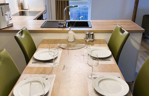 Schillig Apartment | Modern, high-quality vacation apartment, sauna, large balcony, close to the beach
