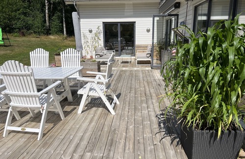 Varberg Municipality House | Modern house near the sea. Big garden whit a lot of space.