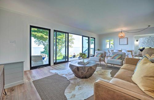 Holland House | Modern Lake Michigan Home with 3 Lakefront Decks!