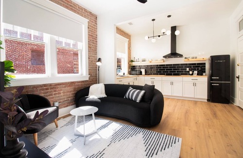 Downtown Little Rock Apartment | Modern Loft in Lively SoMa Downtown