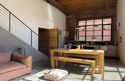 Hudson House | Modern Loft with Wood Stove, River Views, Walkable