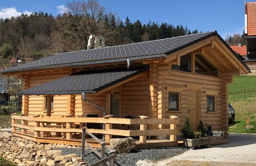 Lindberg Apartment | Modern log chalet (75m2) with its own sauna