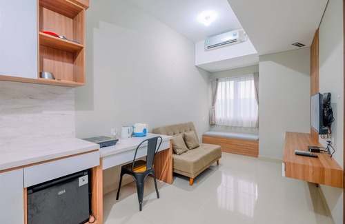 Kedungmanggu Apartment | Modern Look 1BR at LRT City Sentul - Royal Sentul Park Apartment