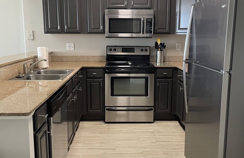 West Panama City Beach Condo | Modern Lux Beach Front unit Gulffront master & huge balcony, free beach service