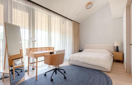 Nida Apartment | Modern Luxury Apartment in Nida I 2BR Apartmen I Terrace I Cᴏʜᴏsᴛ