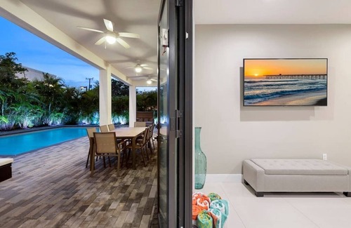 Coral Gables Section Villa | Modern Luxury in Massive Mansion w/Heated Pool!