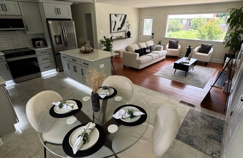 Fairfax House | Modern Luxury Quiet Home 5BR-Fairfax - 20 Min from DC/5 Min GM, Court H