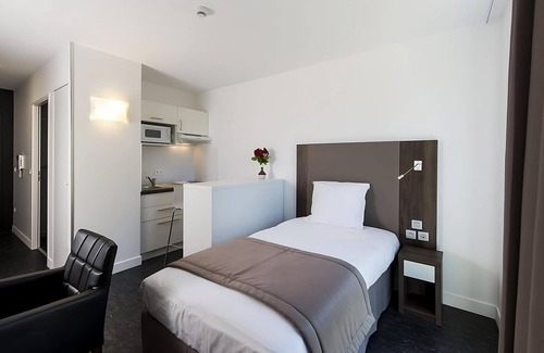 Dijon Hotel | Modern Mini-Apartment with Kitchen Amenities & Peaceful Surroundings
