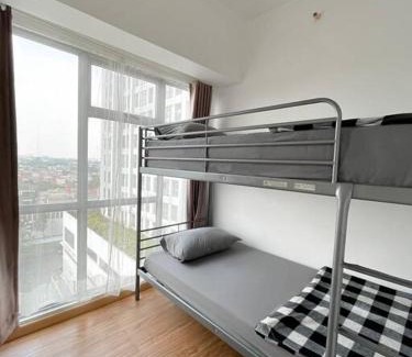 Tangerang Apartment | Modern Minimalist 2BR M-Town Residence Serpong