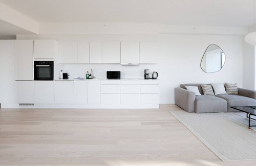 Vesterbro Apartment | Modern Minimalist Apartment with Panoramic Views