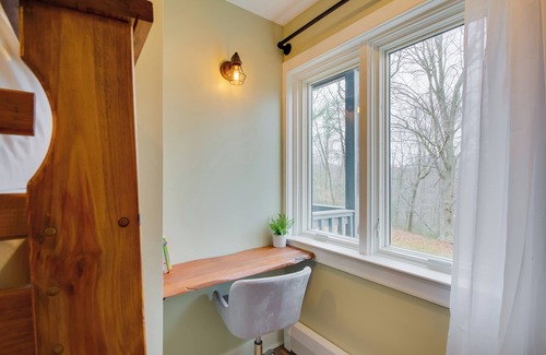 Nellysford Cottage | Modern Nellysford Getaway on 40 Private Acres!