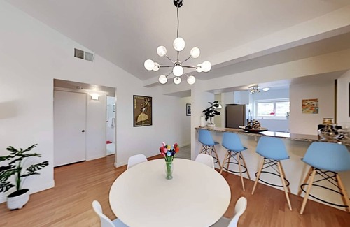 Racquet Club Estates House | Modern Oasis I Stunning Mountain-View Pool/Hot Tub