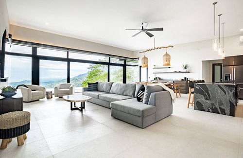 Savegre House | Modern Oceanview Villa near Dominical, 2 Infinity Pools & Wildlife Jungle Escape