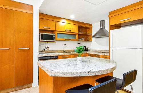 Nuevo Vallarta Condo | Modern ocean-view stay with pool and rooftop access, large balcony, and AC