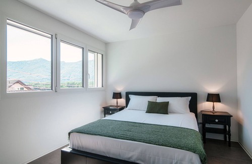 Riazzino Apartment | Modern one-bedroom apartment with balcony 15 min from Locarno (LiOm Apartment)