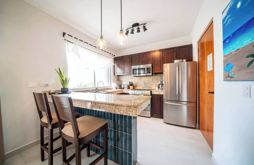 Gonzalo Guerrero Condo | Modern Penthouse 2 Bedrooms & Pool - At Margaritas