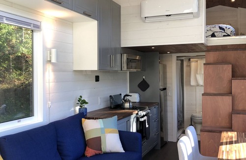 Crescent Valley Cabin | Modern Private Tiny Home in the Forest