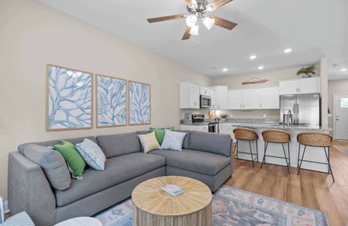 Cedar Point Villa | Modern Retreat Minutes to Emerald Isle Beach