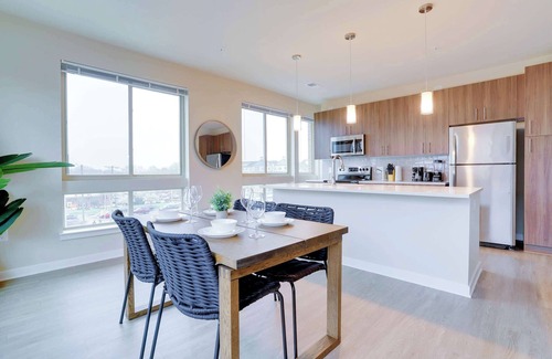 Jefferson Manor Apartment | Modern Retreat W Pool & Prime Location