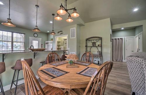 Cotter House | Modern Retreat with Deck Walk to White River!