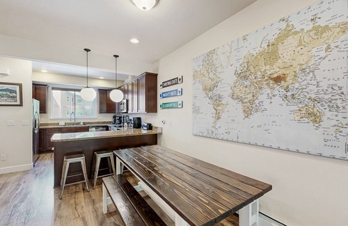 Alyeska House | Modern riverfront condo with hot tub, entertainment & river views
