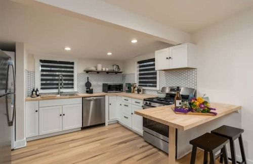 Reno/Tahoe Airport House | Modern Scandi Newly Renovated Midtown Charm