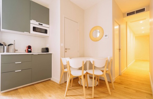 Porte-Saint-Martin Condo | Modern & Serene 1BR Apartment in Paris