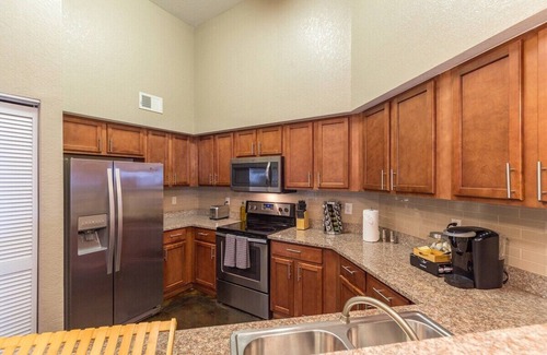 Channel District Apartment | Modern + Smart | King Bed | 55" & 43" TV Sleeps 4