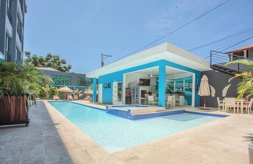 El Batey Apartment | Modern Sosúa Studio at Rizz Suites – Pool, A/C & Walk to Beach