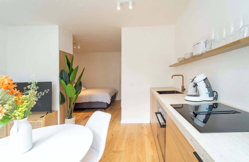 Historisch centrum Apartment | Modern Studio Near Grote Markt - Sleeps 4