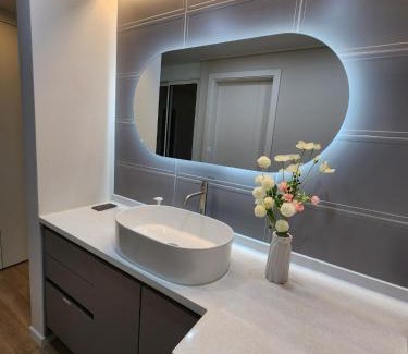 Marine City Apartment | Modern Studio near Haeundae Beach & Subway
