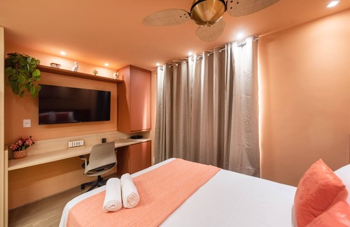 Bras Apartment | Modern Studio with Swimming Pool Close to the Brás subway