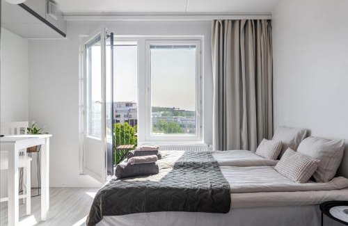 Lahti Apartment | Modern Studio with Balcony next to Railway Station