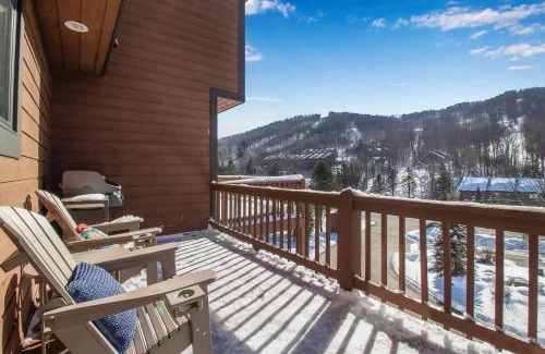 Ellicottville House | Modern Townhome with Decks Fireplace & Mountain Views