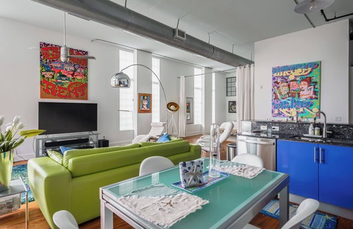 Pineapple Grove Arts District Condo | Modern Two Bedroom Loft in Downtown Delray Beach.