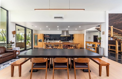 King House | Modern, Ultra-Luxurious, 5 BR/4.5 BA Home on a quiet wooded lake in Ann Arbor