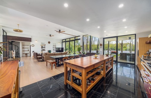 King House | Modern, Ultra-Luxurious, 5 BR/4.5 BA Home on a quiet wooded lake in Ann Arbor