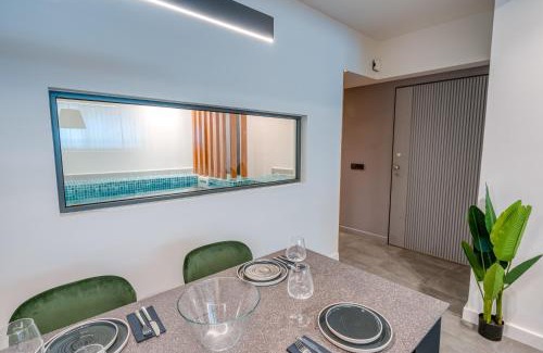 Piraeus Apartment | Modern Urban Oasis with Private Plunge Pool