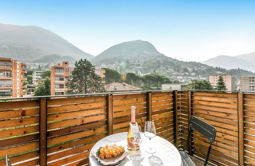 Viganello Apartment | Modern Viganello - Bre apartment, Viganello (Lugano), Switzerland