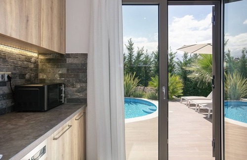 Armenoi Villa | Modern Villa of 2 Self-Contained Units, A/C, Private Pool with Children's Section in Armenoi!