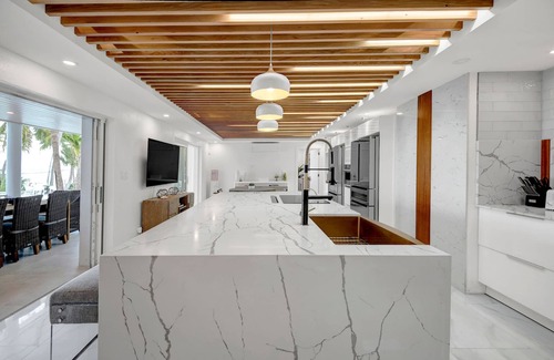 Eastern Road Villa | Modern with Private Pool and Sea Pool across from house!