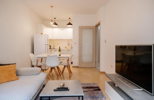 Podgorica Apartment | Modern, Work-friendly Apartment, City Kvart